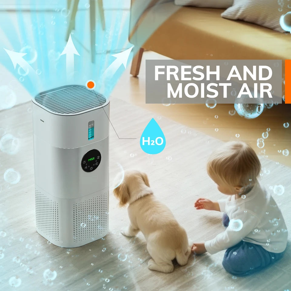 Purificateur d'air avec humidificateur 